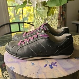 Footjoy sneakers black purple lace up